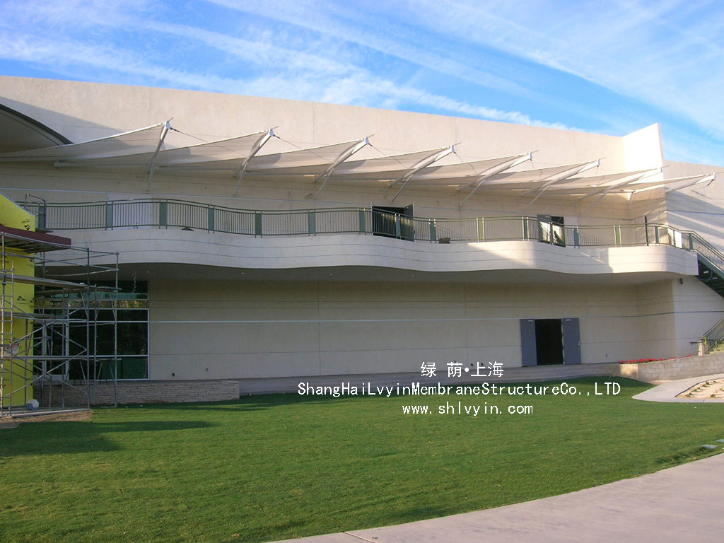 青浦網(wǎng)球場(chǎng)膜結(jié)構(gòu)工程